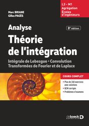 Analyse: Théorie de l'intégration